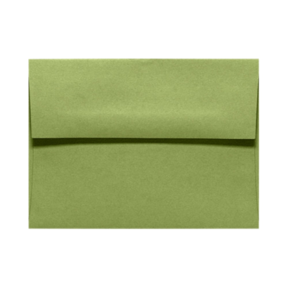LUX Invitation Envelopes, A6, Gummed Seal, Avocado Green, Pack Of 1, 000 MPN:EX4875-27-1M