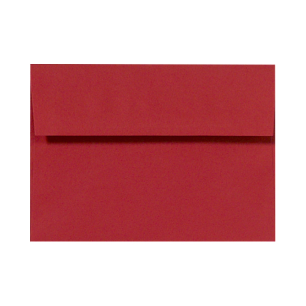 LUX Invitation Envelopes, A7, Peel & Stick Closure, Ruby Red, Pack Of 250 MPN:EX4880-18-250