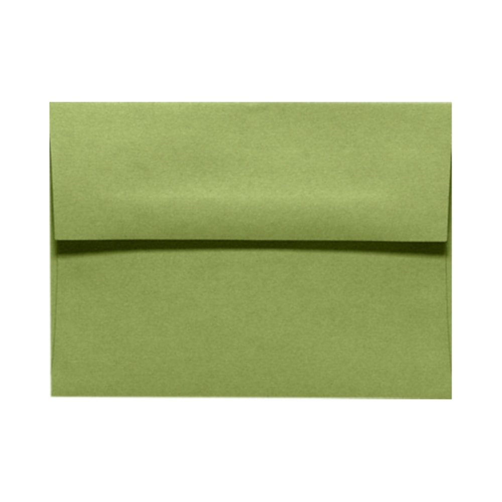 LUX Invitation Envelopes, A7, Peel & Stick Closure, Avocado Green, Pack Of 1, 000 MPN:EX4880-27-1M