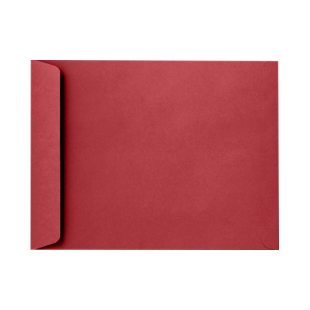 LUX Open-End 9in x 12in Envelopes, Peel & Press Closure, Ruby Red, Pack Of 500 MPN:EX4894-18-500