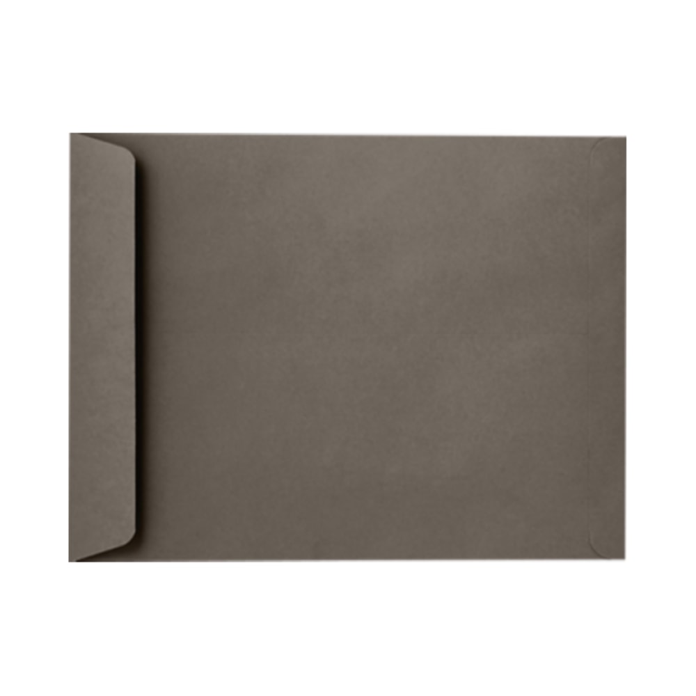 LUX Open-End 9in x 12in Envelopes, Peel & Press Closure, Smoke Gray, Pack Of 500 MPN:EX4894-22-500