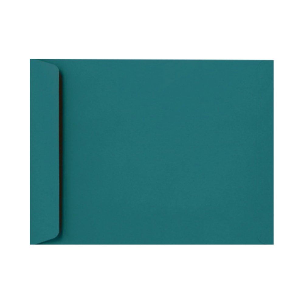 LUX Open-End 9in x 12in Envelopes, Peel & Press Closure, Teal, Pack Of 500 MPN:EX4894-25-500
