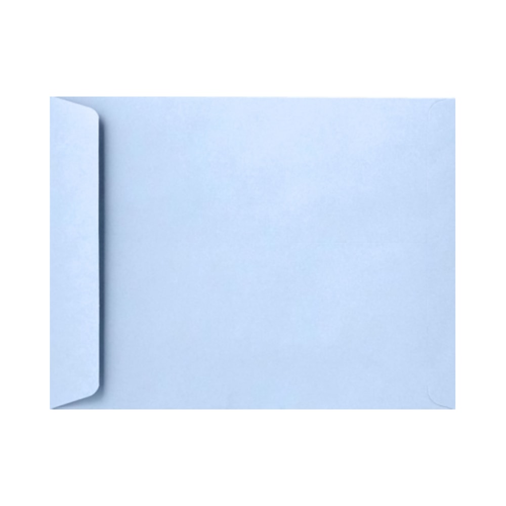 LUX Open-End 10in x 13in Envelopes, Peel & Press Closure, Baby Blue, Pack Of 500 MPN:EX4897-13-500