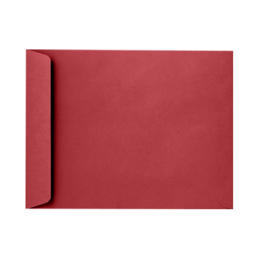 LUX Open-End 10in x 13in Envelopes, Peel & Press Closure, Ruby Red, Pack Of 1, 000 MPN:EX4897-18-1M