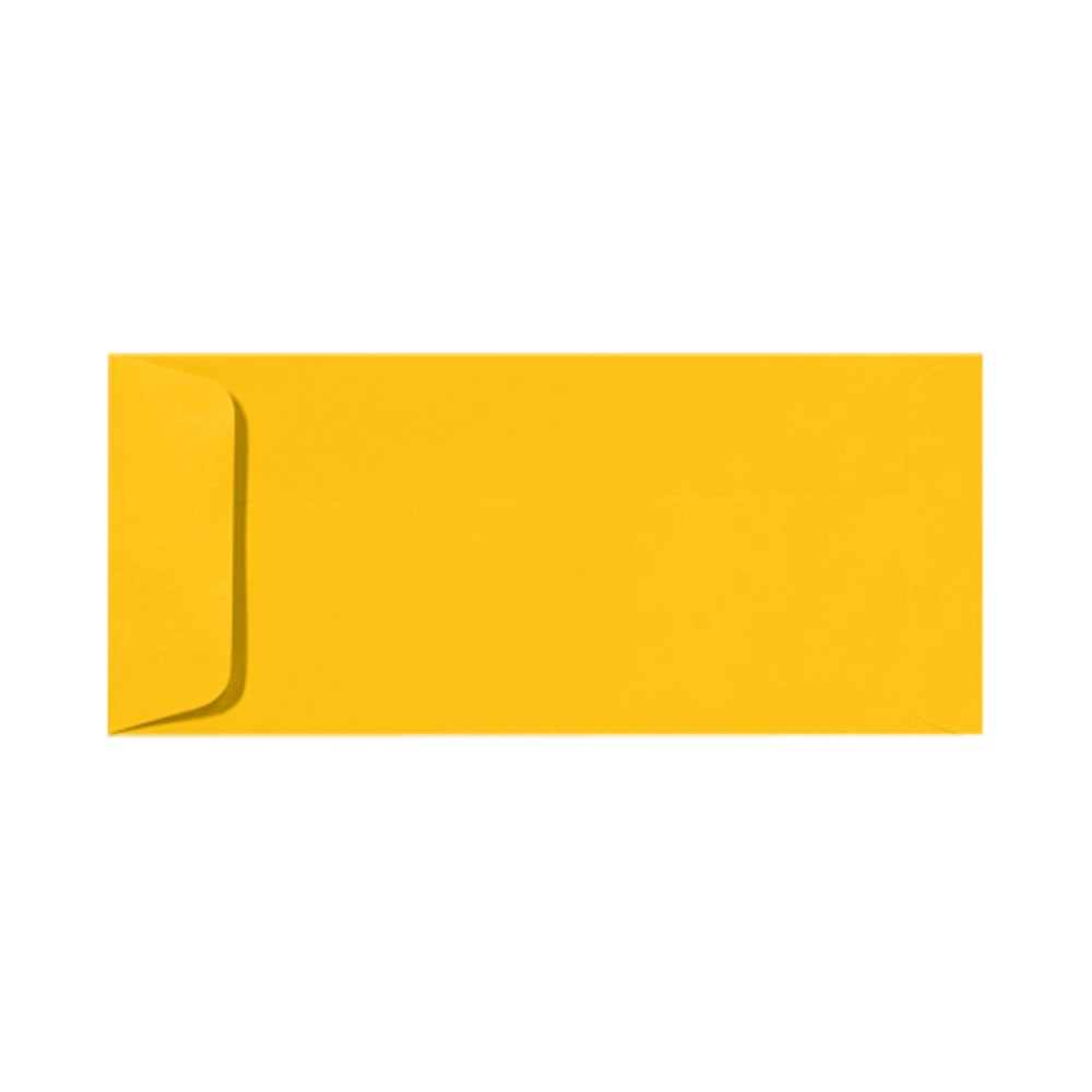 LUX Open-End Envelopes, #10, Peel & Press Closure, Sunflower Yellow, Pack Of 1, 000 MPN:EX7716-12-1M