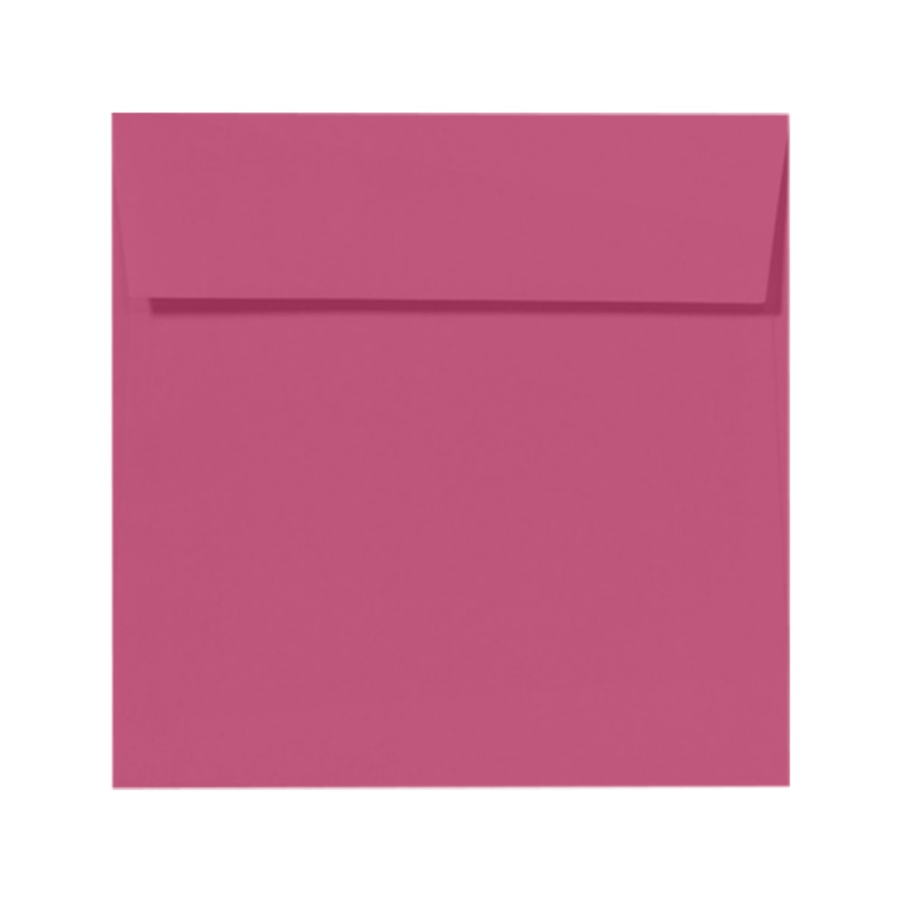 LUX Square Envelopes, 6 1/2in x 6 1/2in, Peel & Press Closure, Magenta, Pack Of 50 MPN:EX8535-10-50