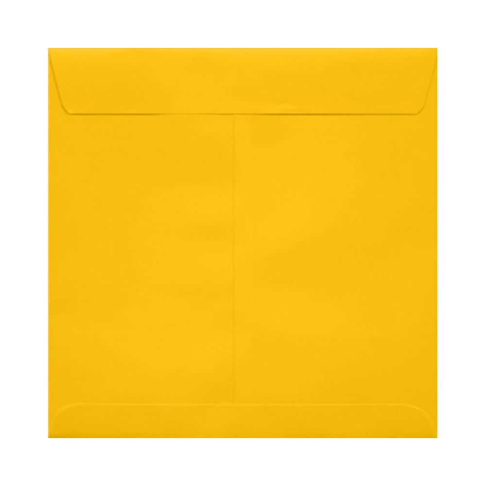 LUX Square Envelopes, 7 1/2in x 7 1/2in, Peel & Press Closure, Sunflower Yellow, Pack Of 250 MPN:EX8555-12-250