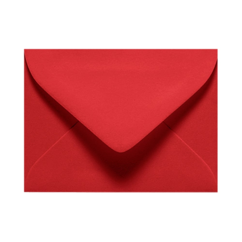 LUX Mini Envelopes, #17, Gummed Seal, Ruby Red, Pack Of 500 MPN:EXLEVC-18-500
