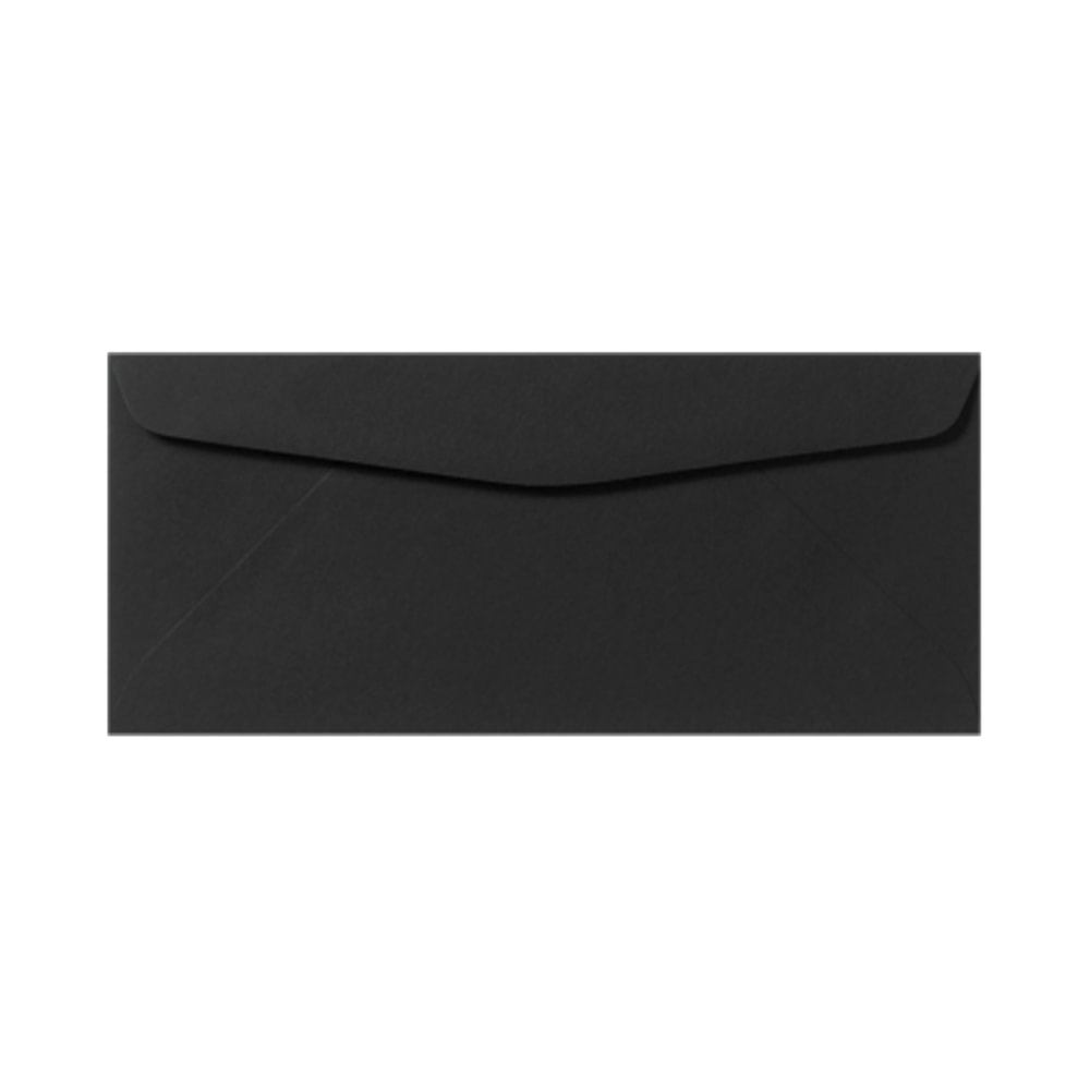 Lux #9 Regular Envelopes, Gummed Seal, Midnight Black, Pack Of 50 MPN:F-4550-B-50