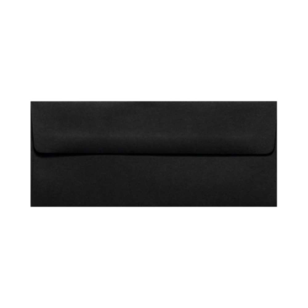 LUX #10 Envelopes, Peel & Press Closure, Midnight Black, Pack Of 250 MPN:F-4560-B-250