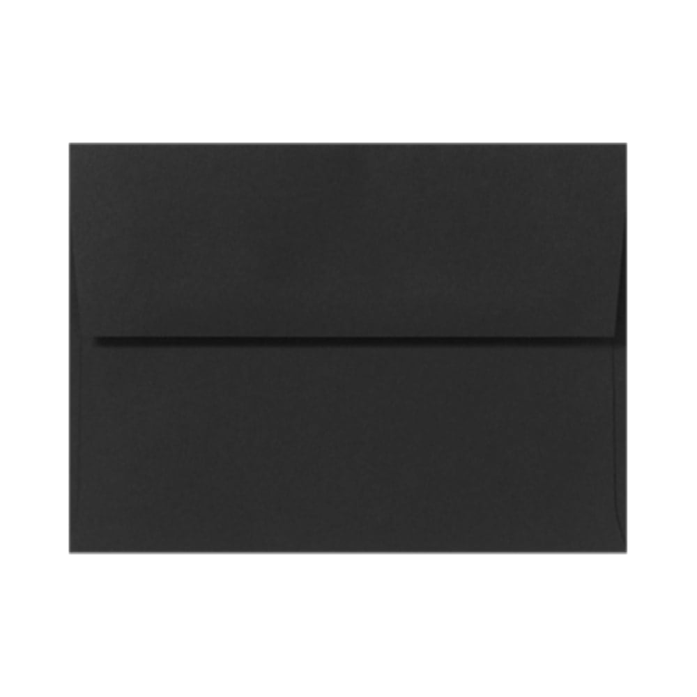 LUX Invitation Envelopes, A2, Peel & Press Closure, Midnight Black, Pack Of 500 MPN:F-4570-B-500