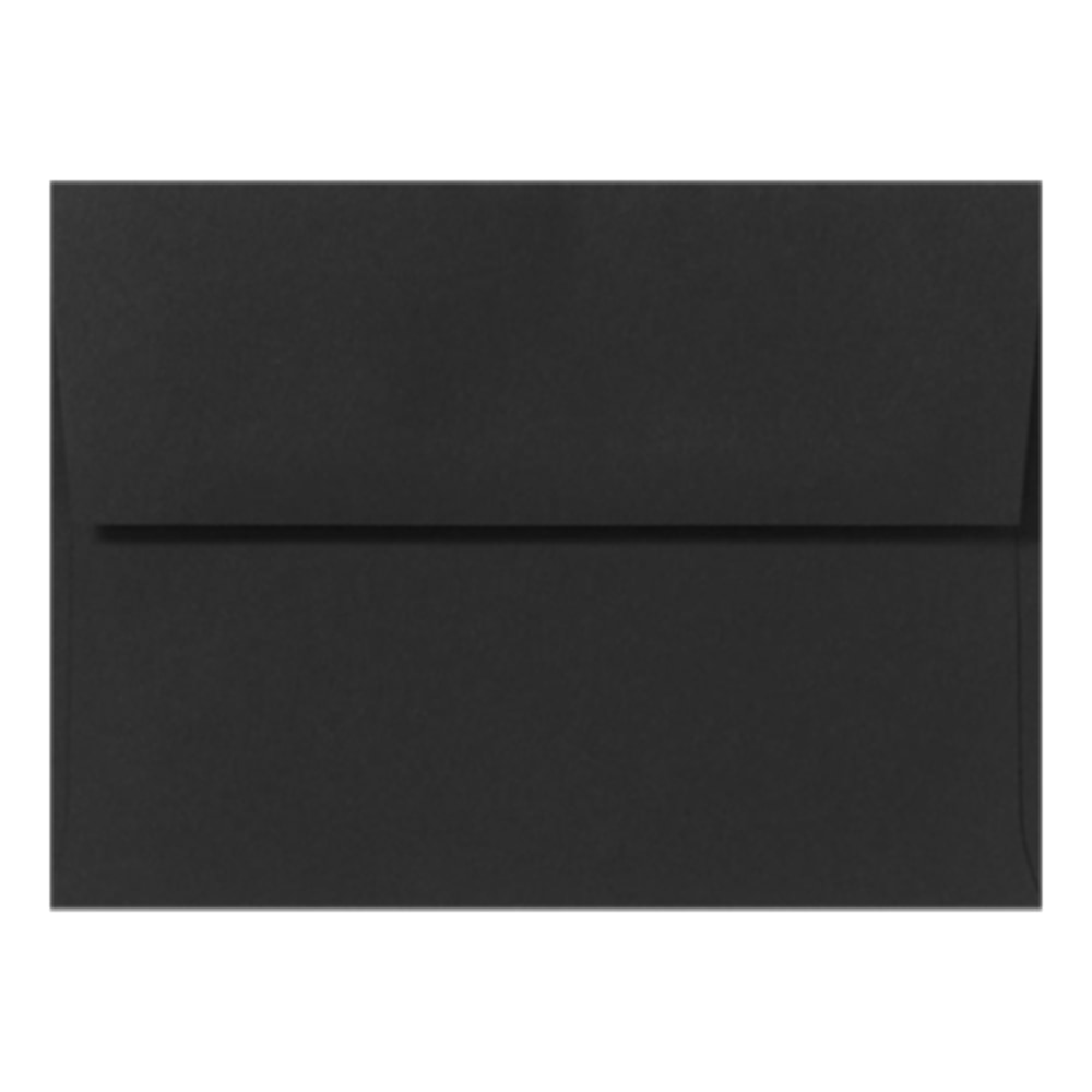 LUX Invitation Envelopes, A6, Peel & Press Closure, Midnight Black, Pack Of 1, 000 MPN:F-4575-B-1M