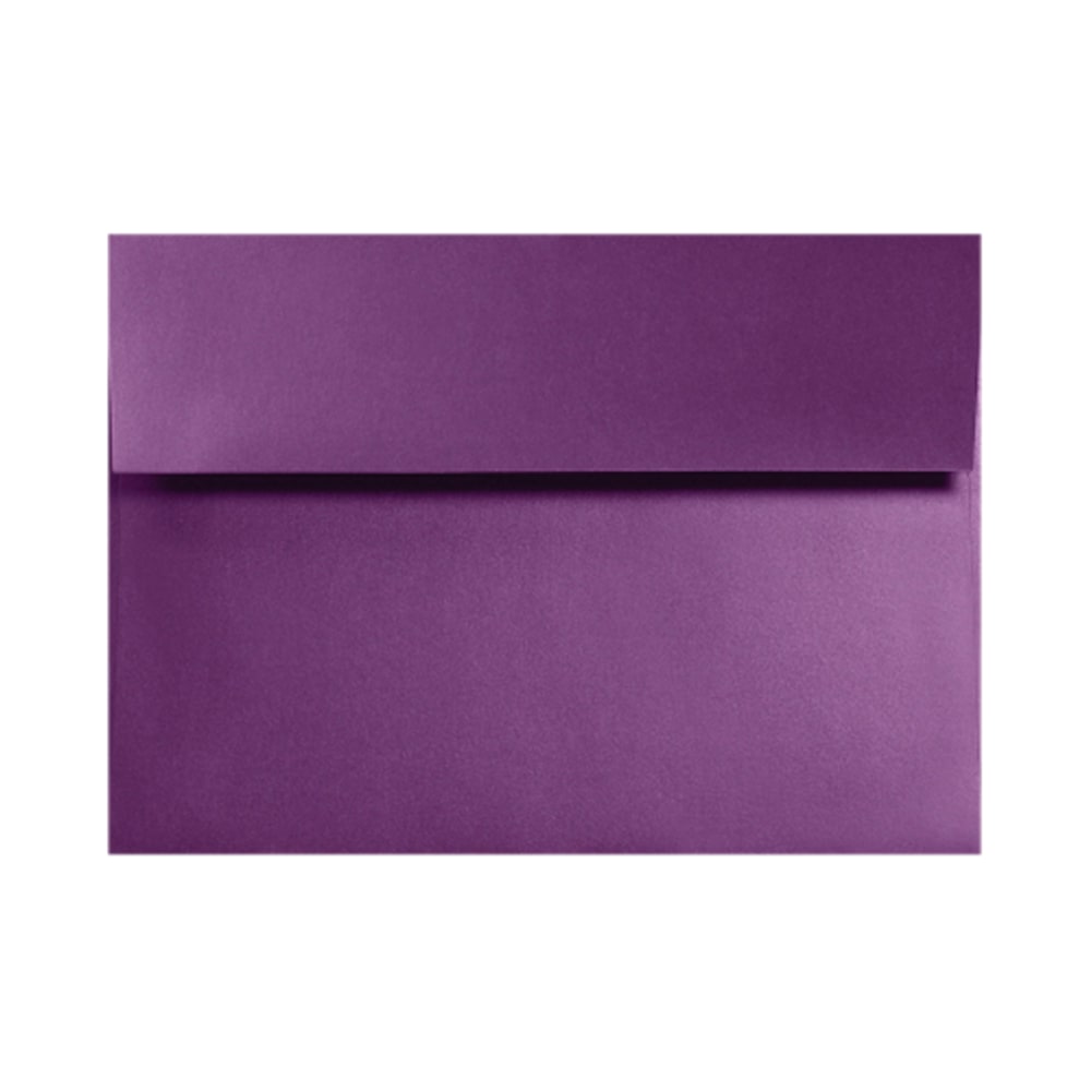 LUX Invitation Envelopes, A2, Gummed Seal, Purple Power, Pack Of 500 MPN:FA4870-06-500