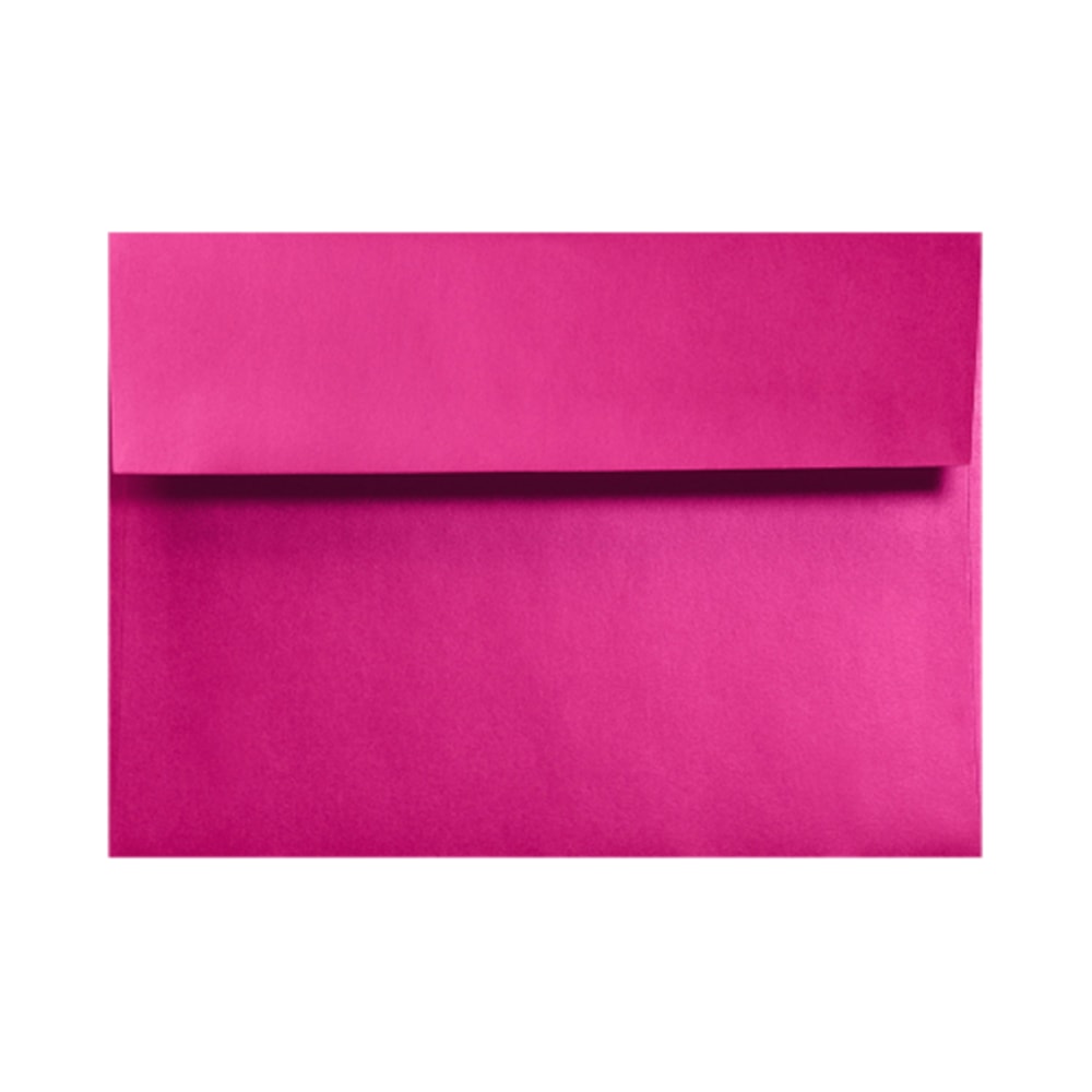 LUX Invitation Envelopes, A6, Gummed Seal, Hottie Pink, Pack Of 500 MPN:FA4875-04-500