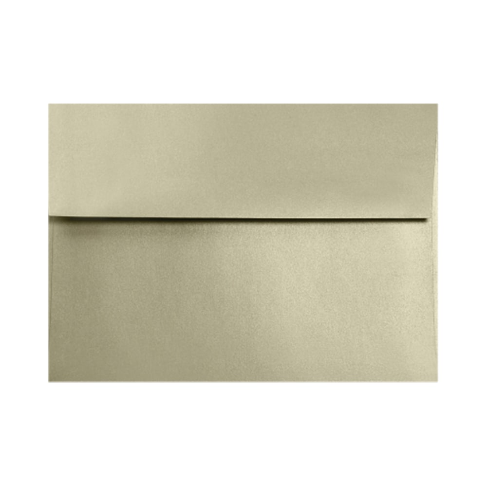 LUX Invitation Envelopes, A7, Gummed Seal, Silversand, Pack Of 500 MPN:FA4880-05-500