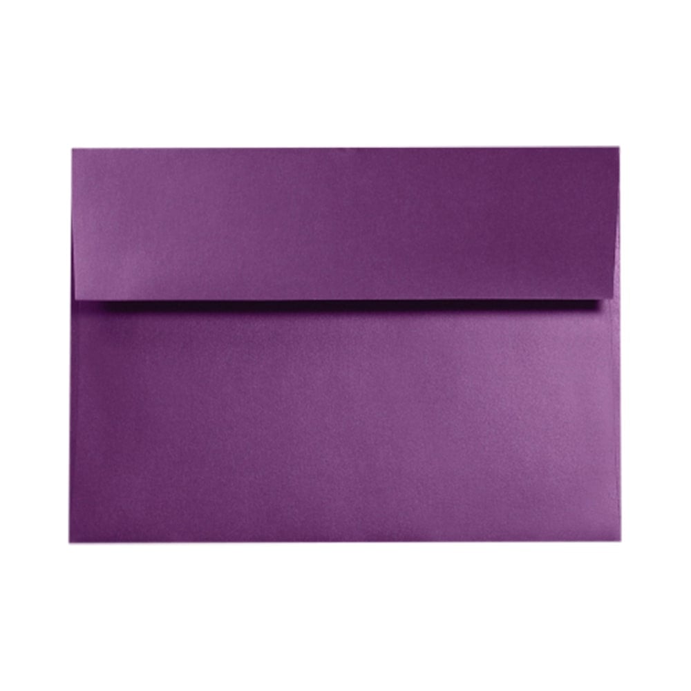 LUX Invitation Envelopes, A7, Gummed Seal, Purple Power, Pack Of 500 MPN:FA4880-06-500