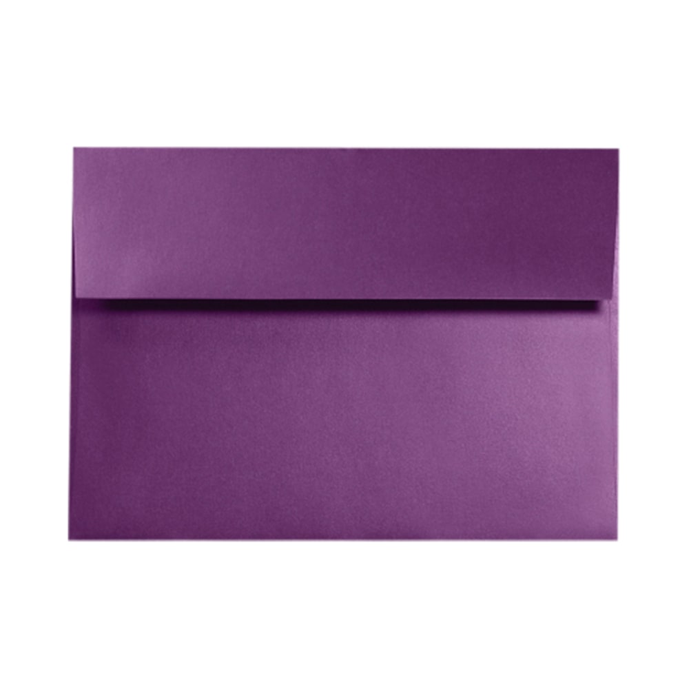LUX Invitation Envelopes, A9, Gummed Seal, Purple Power, Pack Of 500 MPN:FA4895-06-500