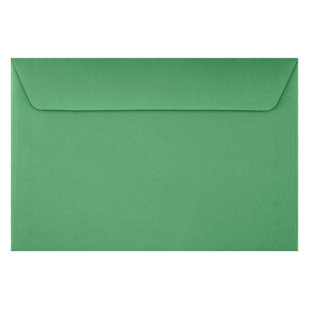 LUX Booklet 6in x 9in Envelopes, Gummed Seal, Holiday Green, Pack Of 250 MPN:FE-4220-12-250
