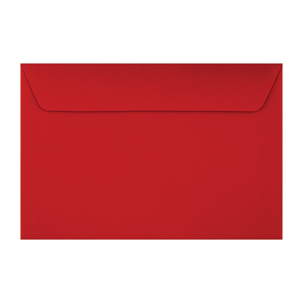 LUX Booklet 6in x 9in Envelopes, Peel & Press Closure, Holiday Red, Pack Of 250 MPN:FE-4220-15-250