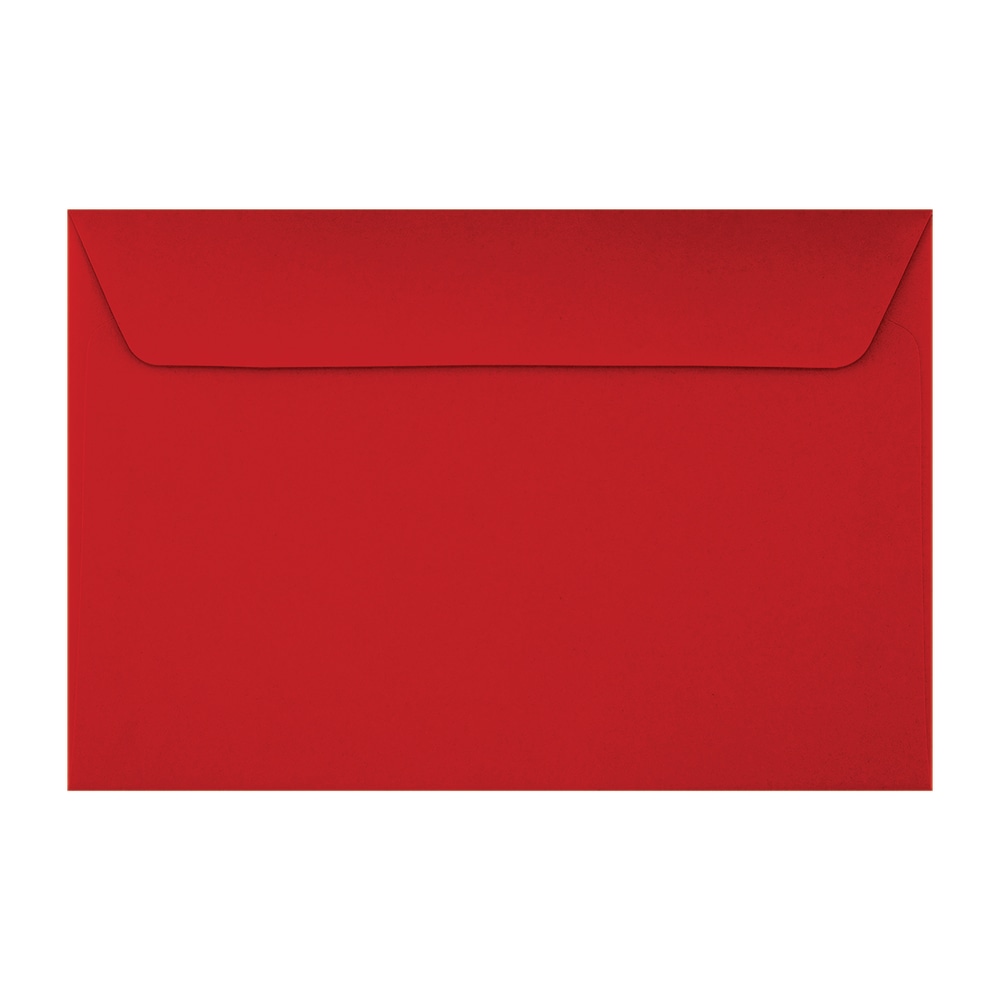 LUX Booklet 6in x 9in Envelopes, Peel & Press Closure, Holiday Red, Pack Of 500 MPN:FE-4220-15-500