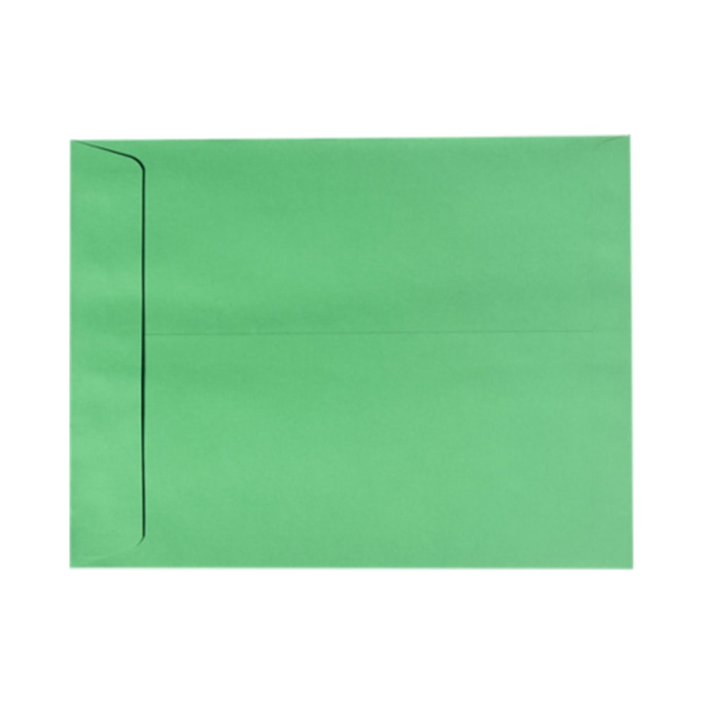 LUX Open-End 9in x 12in Envelopes, Peel & Press Closure, Holiday Green, Pack Of 50 MPN:FE-7280-12-50
