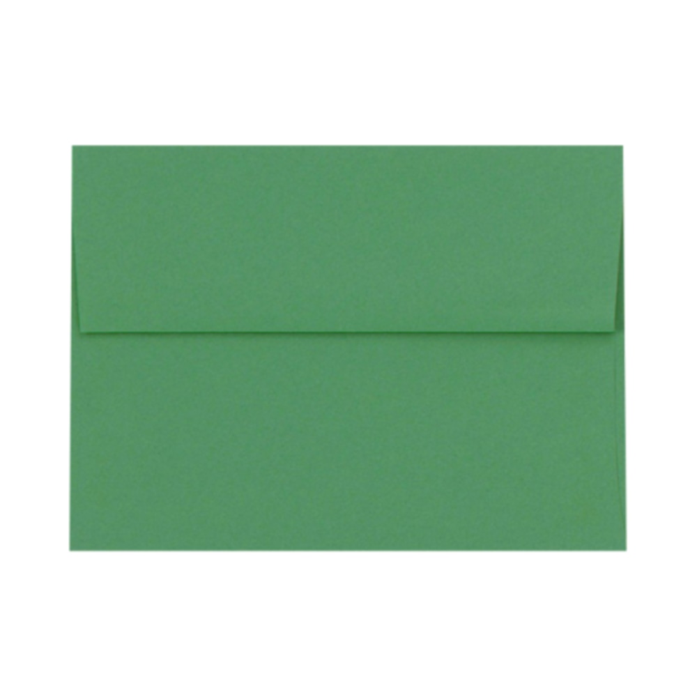 LUX Invitation Envelopes, A1, Peel & Press Closure, Holiday Green, Pack Of 50 MPN:FE4265-12-50