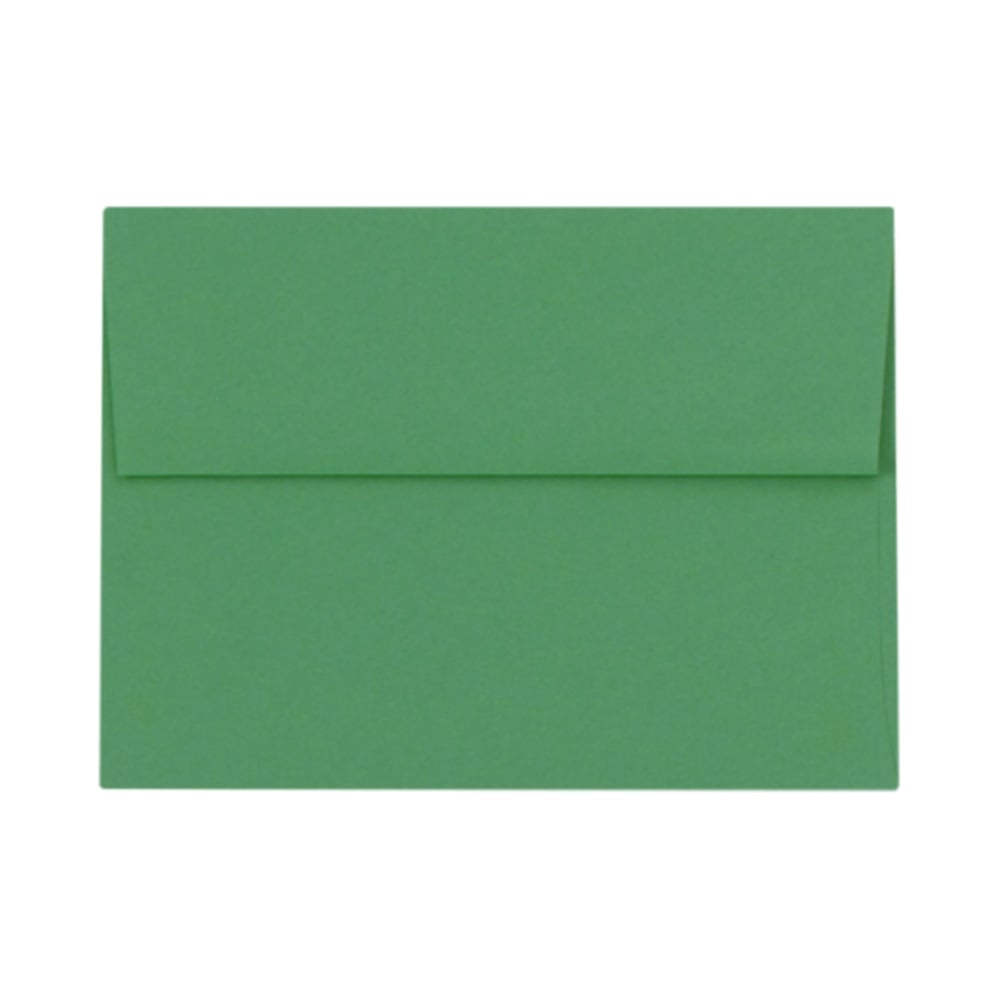 LUX Invitation Envelopes, A6, Peel & Press Closure, Holiday Green, Pack Of 50 MPN:FE4275-12-50