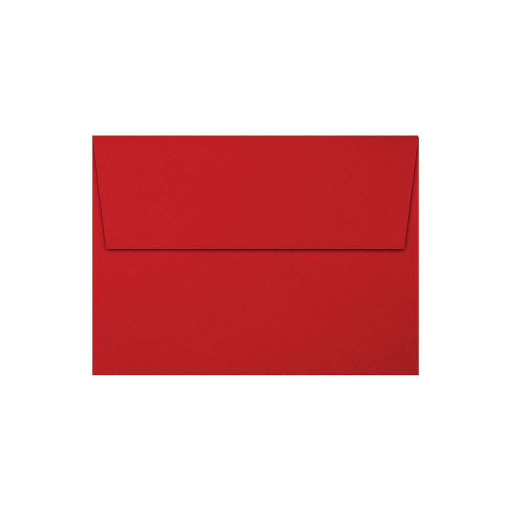 LUX Invitation Envelopes, A6, Gummed Seal, Holiday Red, Pack Of 50 MPN:FE4275-15-50