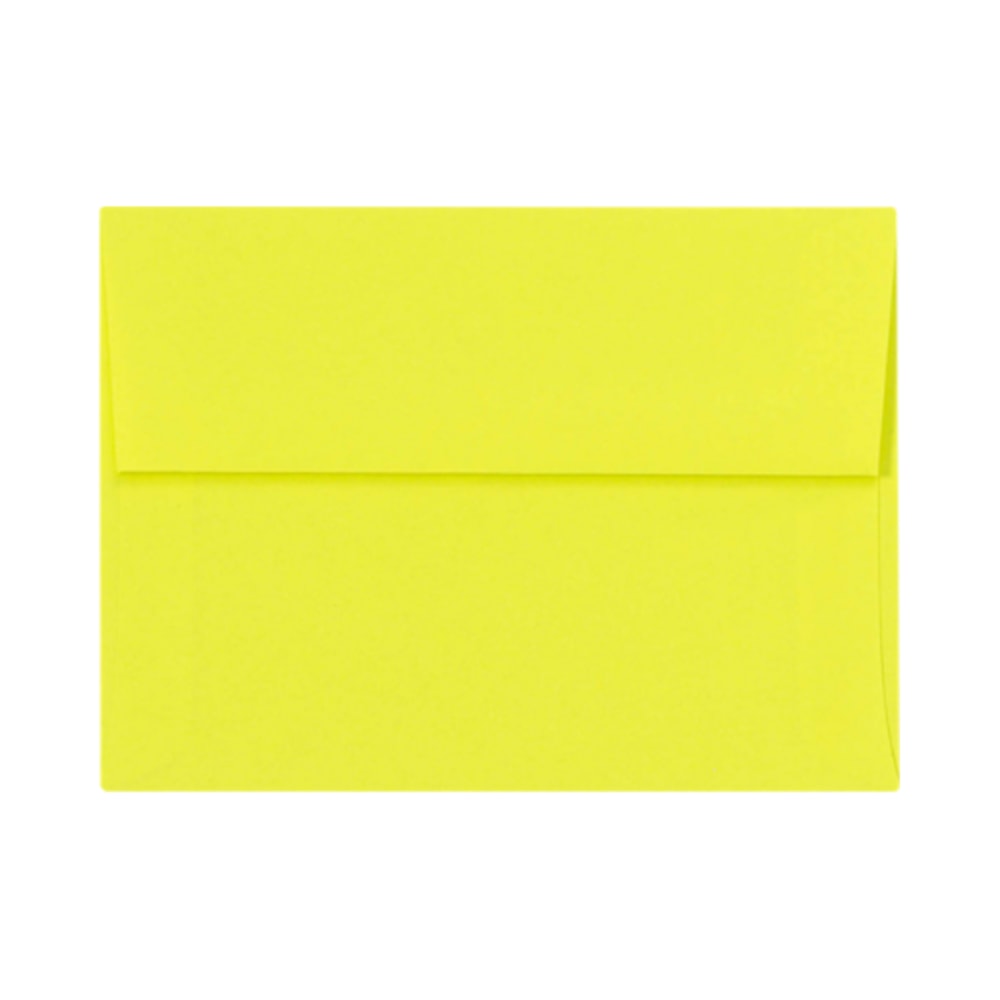LUX Invitation Envelopes, A6, Peel & Press Closure, Citrus, Pack Of 1, 000 MPN:FE4275-20-1M