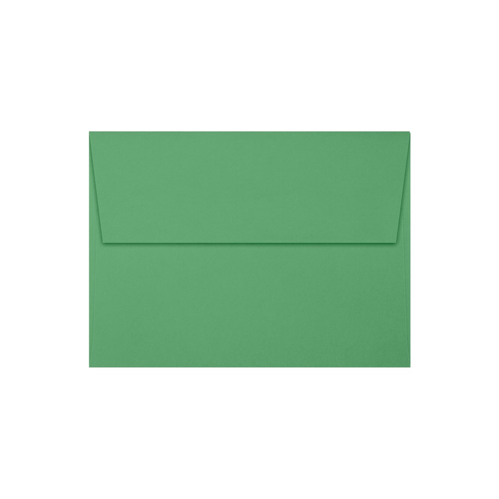 LUX Invitation Envelopes, A7, Peel & Stick Closure, Holiday Green, Pack Of 500 MPN:FE4280-12-500
