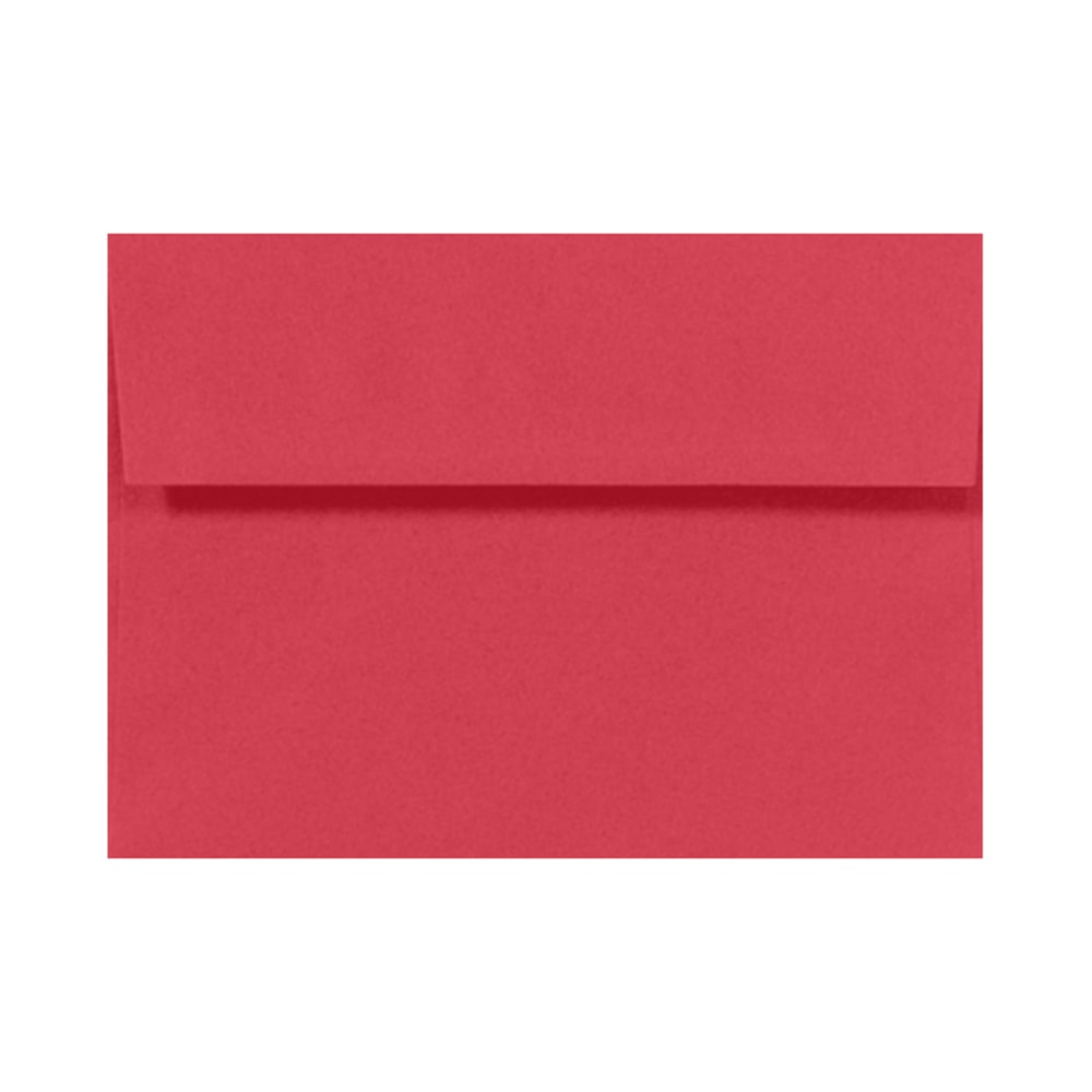 LUX Invitation Envelopes, A7, Gummed Seal, Holiday Red, Pack Of 1, 000 MPN:FE4280-15-1M