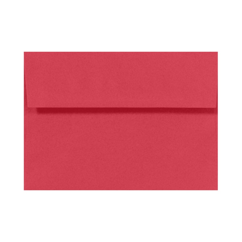 LUX Invitation Envelopes, A7, Gummed Seal, Holiday Red, Pack Of 500 MPN:FE4280-15-500