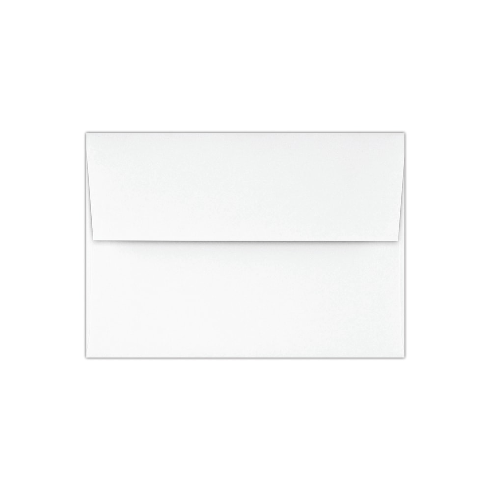 LUX Invitation Envelopes, A1, Peel & Press Closure, White, Pack Of 1, 000 MPN:FE4565-05-1M