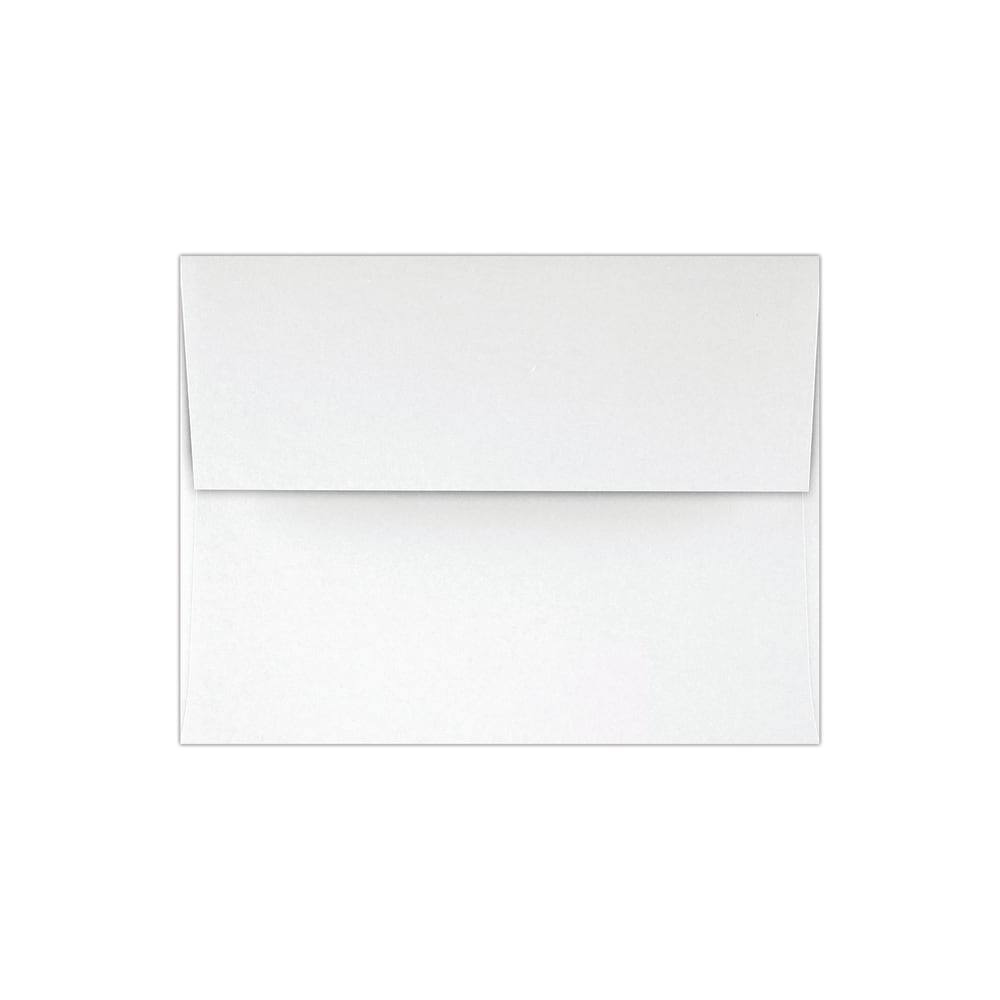 LUX Invitation Envelopes, A2, Peel & Press Closure, White, Pack Of 1, 000 MPN:FE4570-05-1M