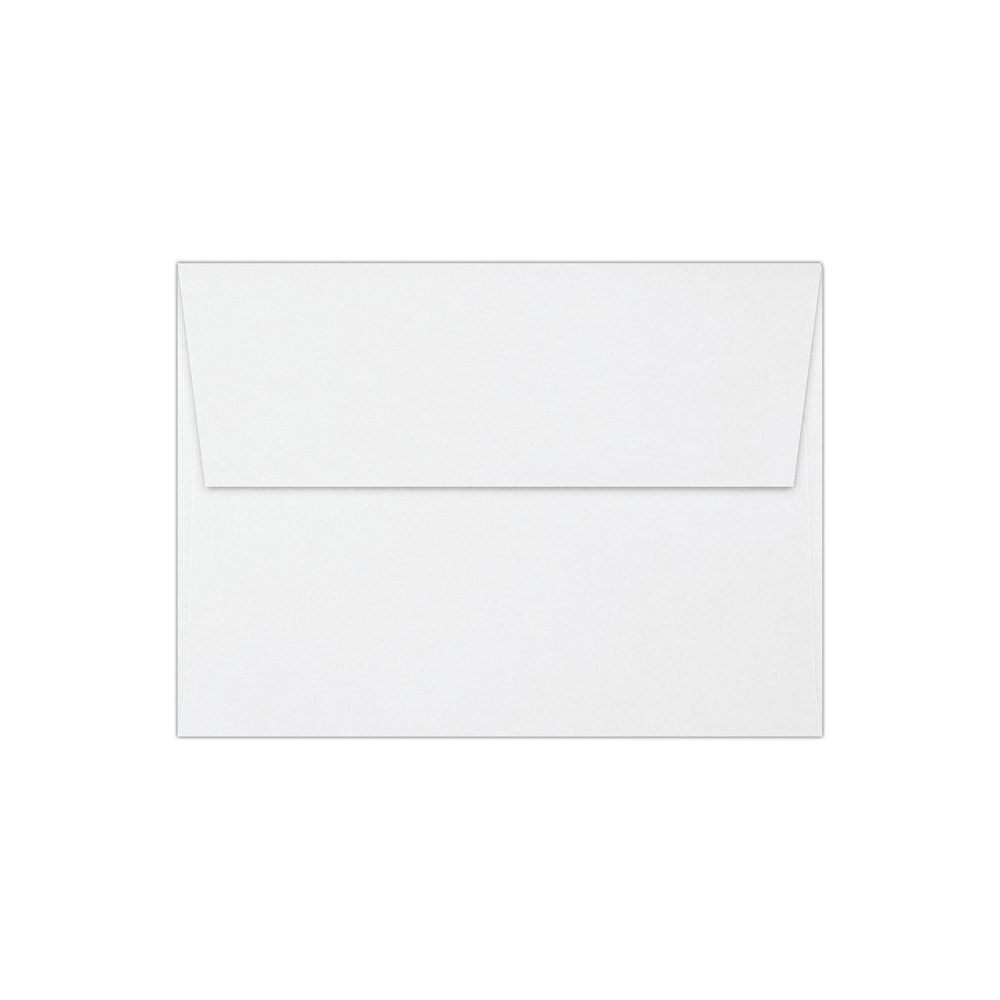LUX Invitation Envelopes, A7, Peel & Stick Closure, White, Pack Of 250 MPN:FE4580-05-250