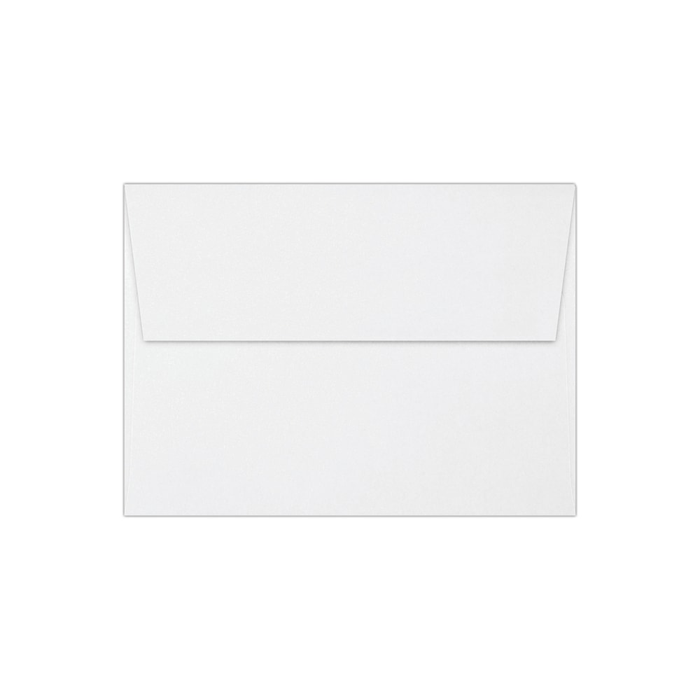 LUX Invitation Envelopes, A7, Peel & Stick Closure, White, Pack Of 500 MPN:FE4580-05-500