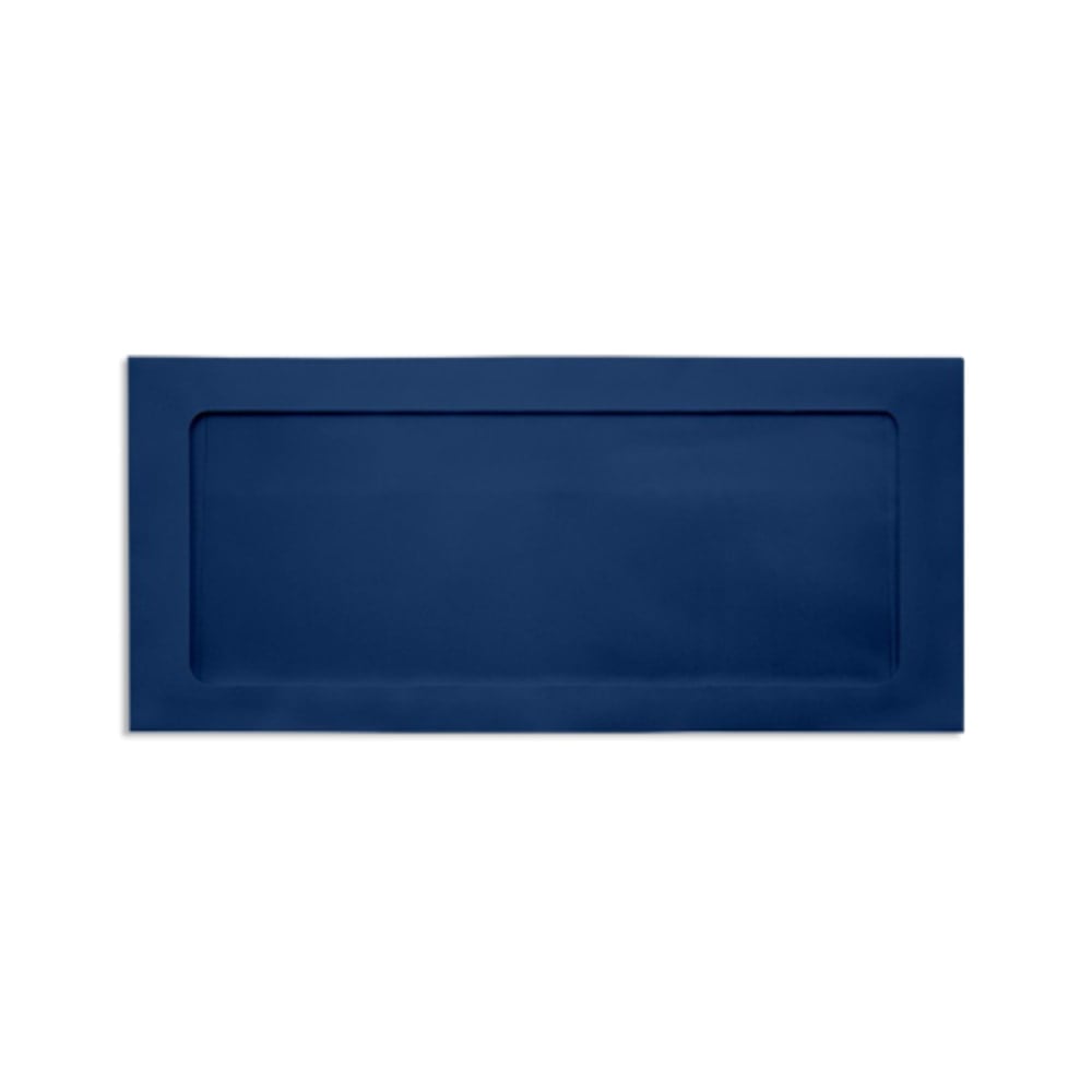 LUX #10 Envelopes, Full-Face Window, Gummed Seal, Navy, Pack Of 250 MPN:FFW-10-103-250