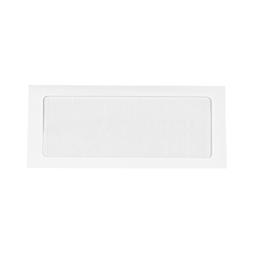 LUX #10 Envelopes, Full-Face Window, Peel & Press Closure, Bright White, Pack Of 250 MPN:FFW-10-250