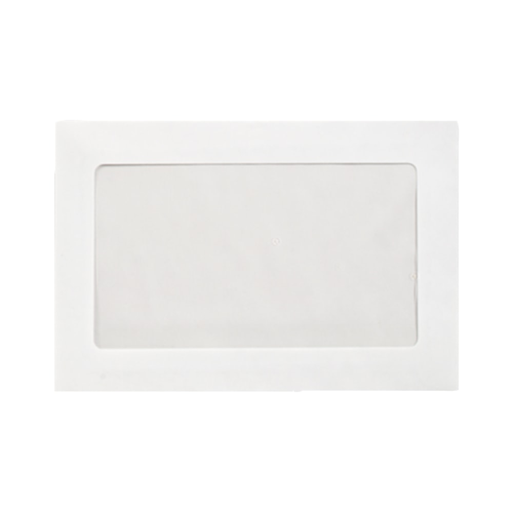LUX #6 1/2 Full-Face Window Envelopes, Middle Window, Gummed Seal, Bright White, Pack Of 1, 000 MPN:FFW-69-1M