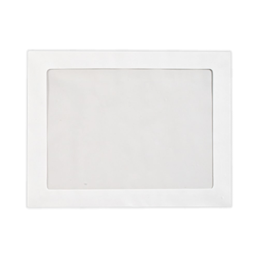 LUX #9 Full-Face Window Envelopes, Middle Window, Gummed Seal, Bright White, Pack Of 1, 000 MPN:FFW-83411-1M