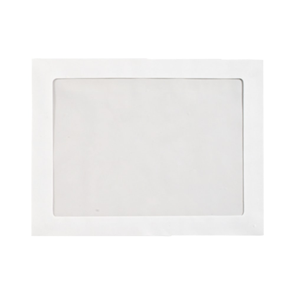LUX #9 Full-Face Window Envelopes, Middle Window, Self-Adhesive, Bright White, Pack Of 250 MPN:FFW-83411-250