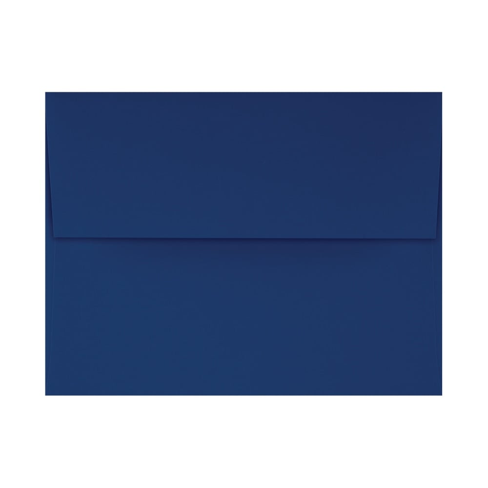 LUX Foil-Lined Invitation Envelopes A4, Peel & Press Closure, Navy/Silver, Pack Of 50 MPN:FLNV4872-03-50