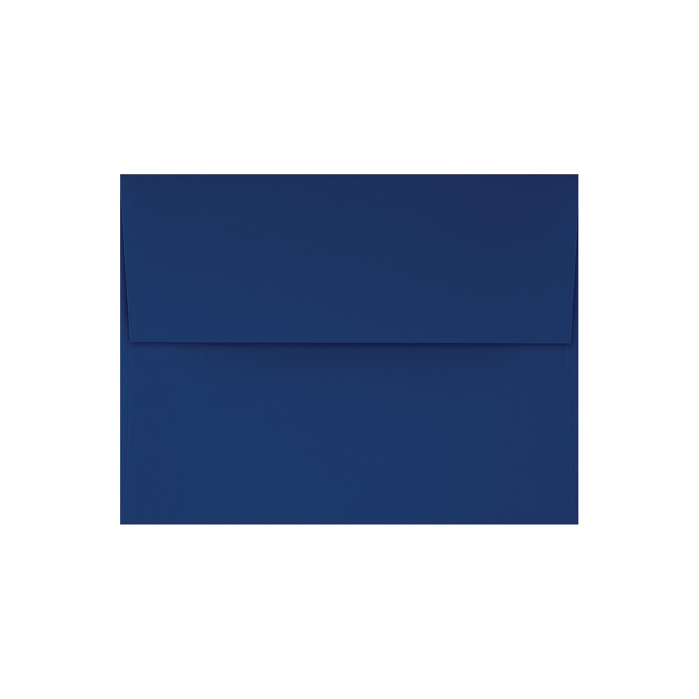 LUX Foil-Lined Invitation Envelopes A4, Peel & Press Closure, Navy/Gold, Pack Of 50 MPN:FLNV4872-04-50