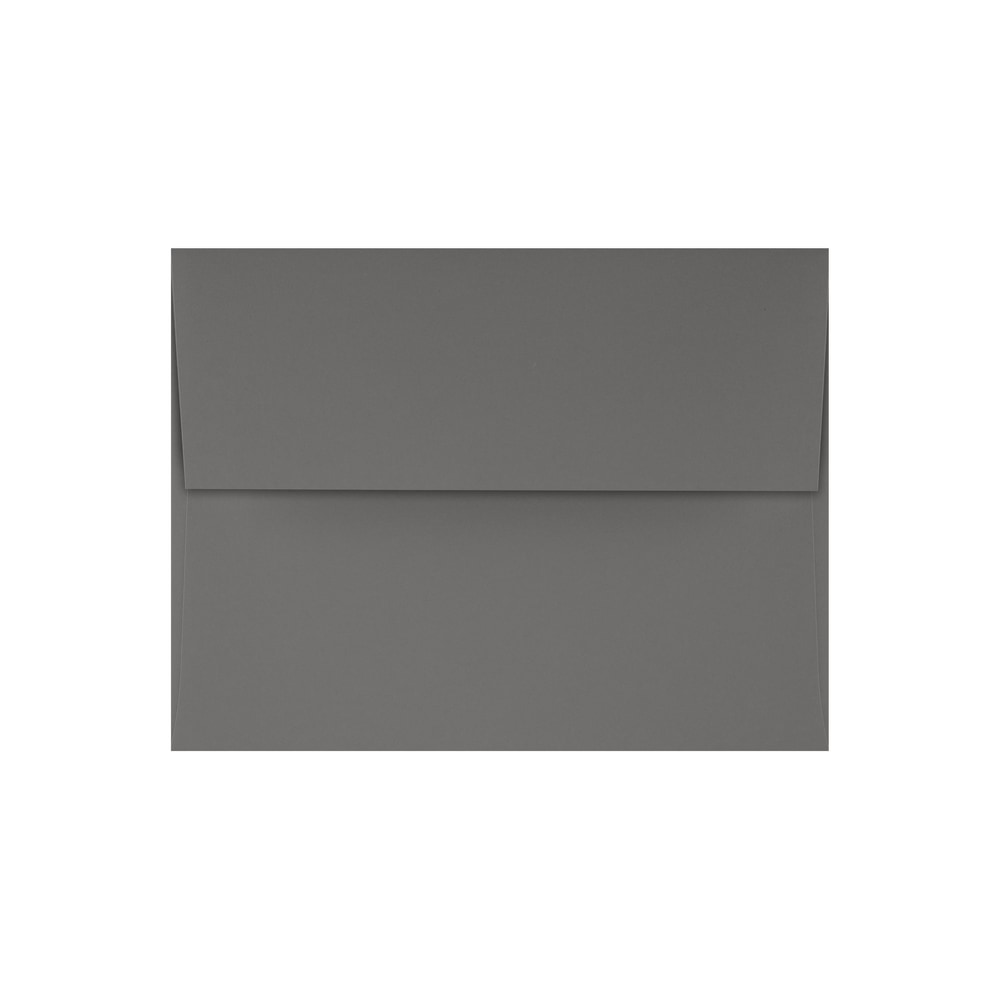 LUX Foil-Lined Invitation Envelopes A4, Peel & Press Closure, Smoke/Silver, Pack Of 50 MPN:FLSM4872-03-50