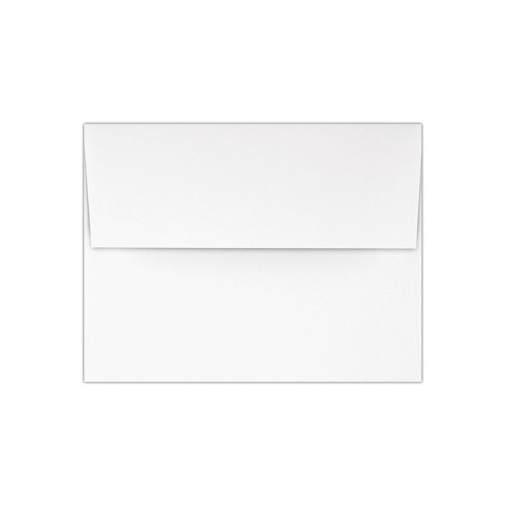 LUX Invitation Envelopes, A2, Peel & Press Closure, Red/White, Pack Of 250 MPN:FLWH4870-01-250