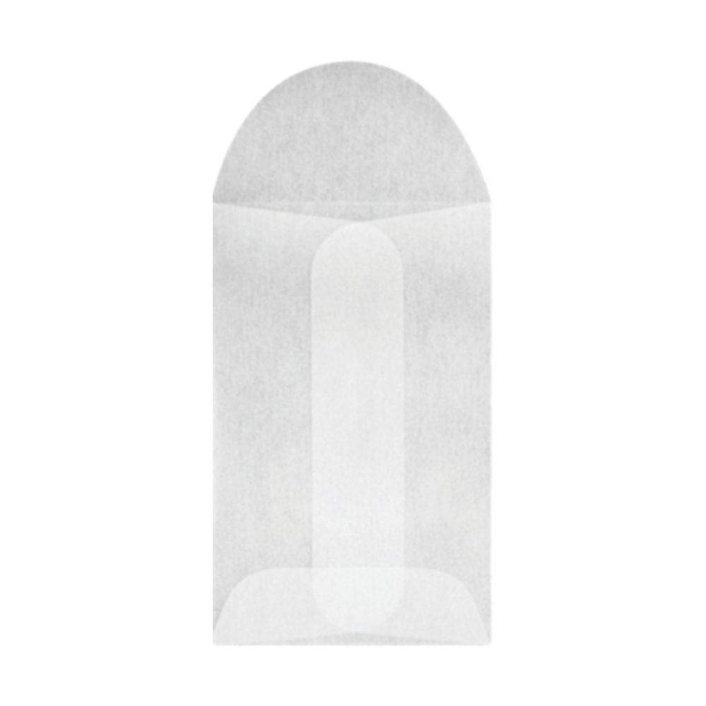 LUX Open-End Envelopes, 1 3/4in x 2 3/4in, Flap Closure, Glassine, Pack Of 250 MPN:GLASS-01-250