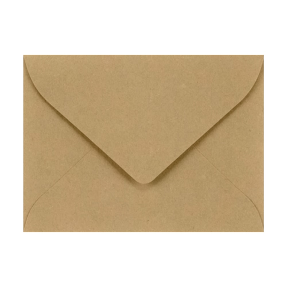 LUX Mini Envelopes, #17, Flap Closure, Grocery Bag, Pack Of 50 MPN:LEVC-GB-50