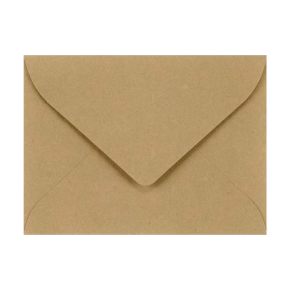 LUX Mini Envelopes, #17, Flap Closure, Grocery Bag, Pack Of 500 MPN:LEVC-GB-500