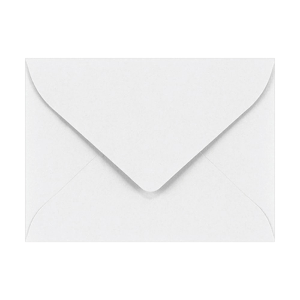 LUX Mini Envelopes, #17, Gummed Seal, Bright White, Pack Of 250 MPN:LEVC902-250