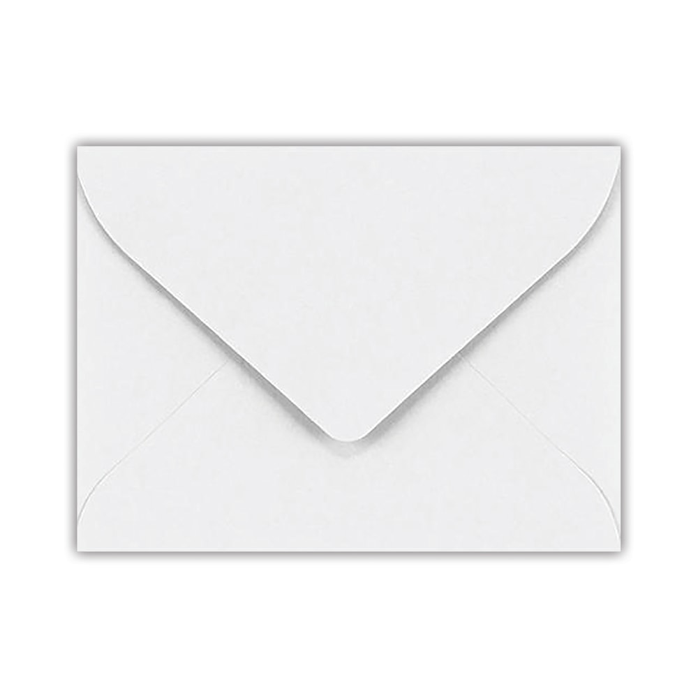 LUX Mini Envelopes, #17, Gummed Seal, Bright White, Pack Of 50 MPN:LEVC902-50